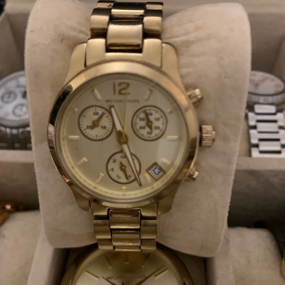 Michael Kors Gold Bradshaw Watch